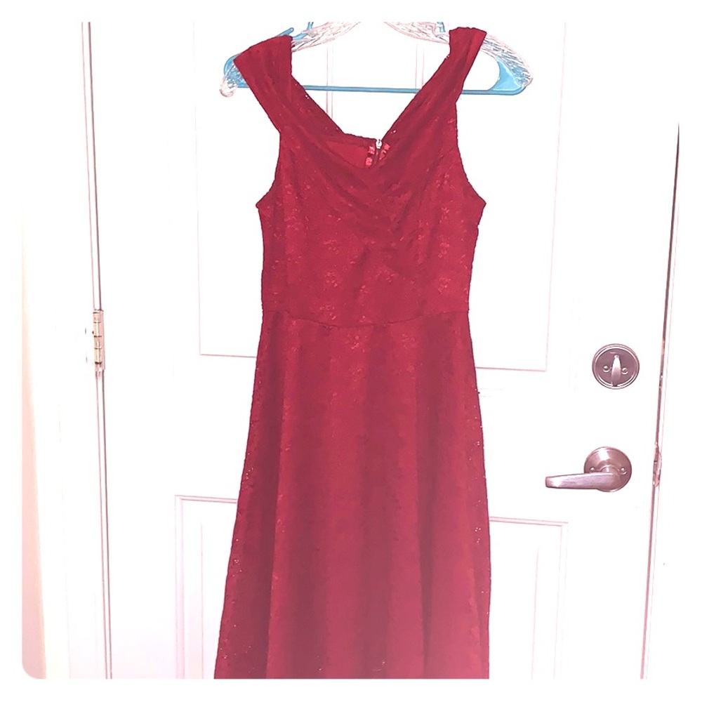 Red Lace Dress